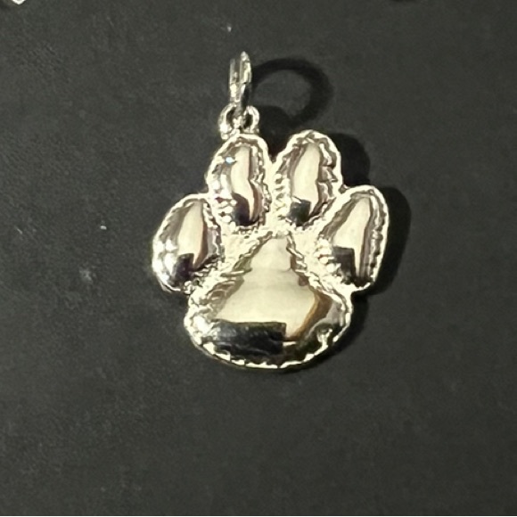 Clemson Tigers Paw Charm or Pendant - Picture 2 of 4